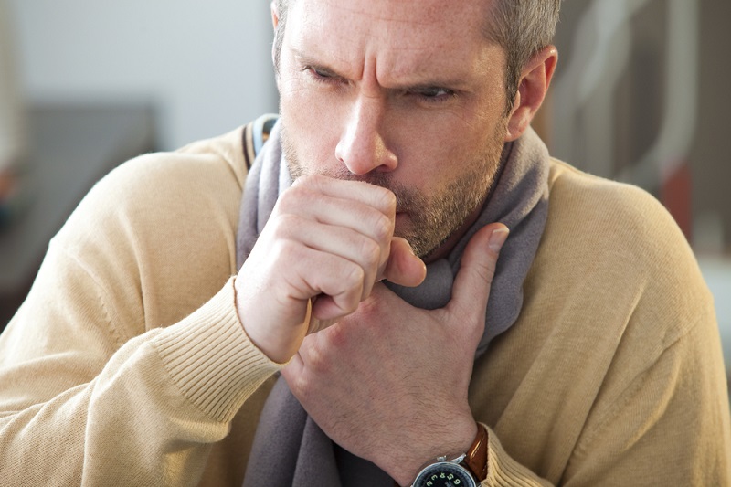 cancer symptom: persistent cough