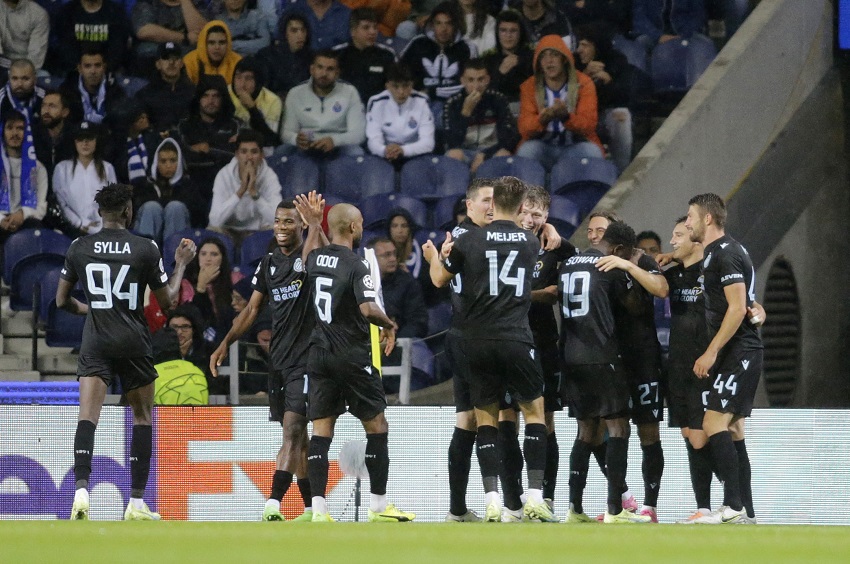 Champions League roundup: Club Brugge stunned Porto with a Four goal Thriller