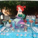 Ideas to create mermaid candy table decorations