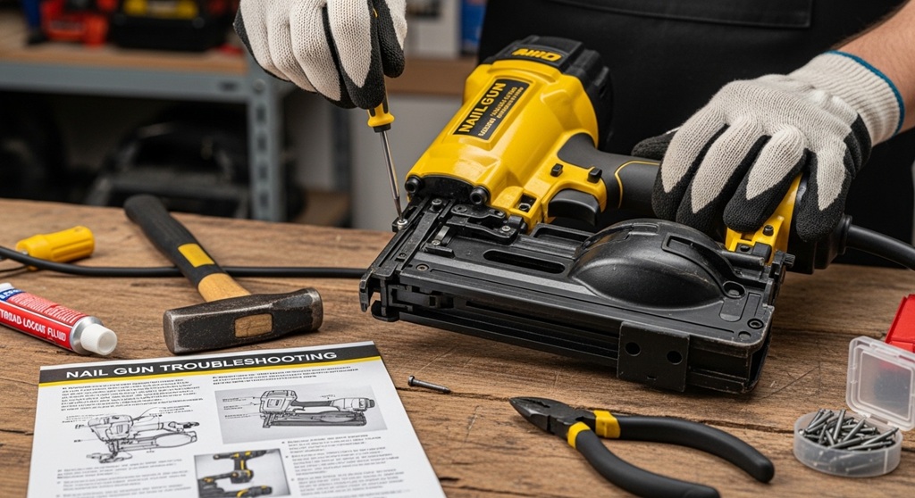 How to Fix Common Nail Gun Problems Quickly