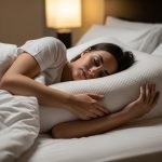 king size pillow supporting side sleeper neck alignment