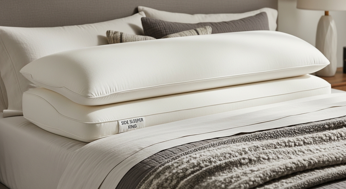 correct pillow height for side sleeping posture support