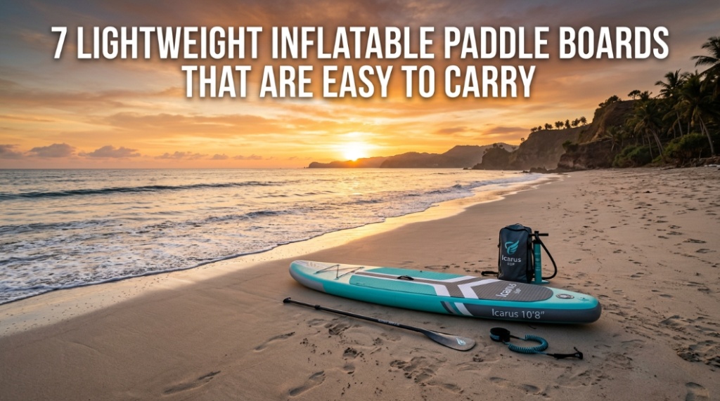 7 Lightweight Inflatable Paddle Boards That Are Easy to Carry